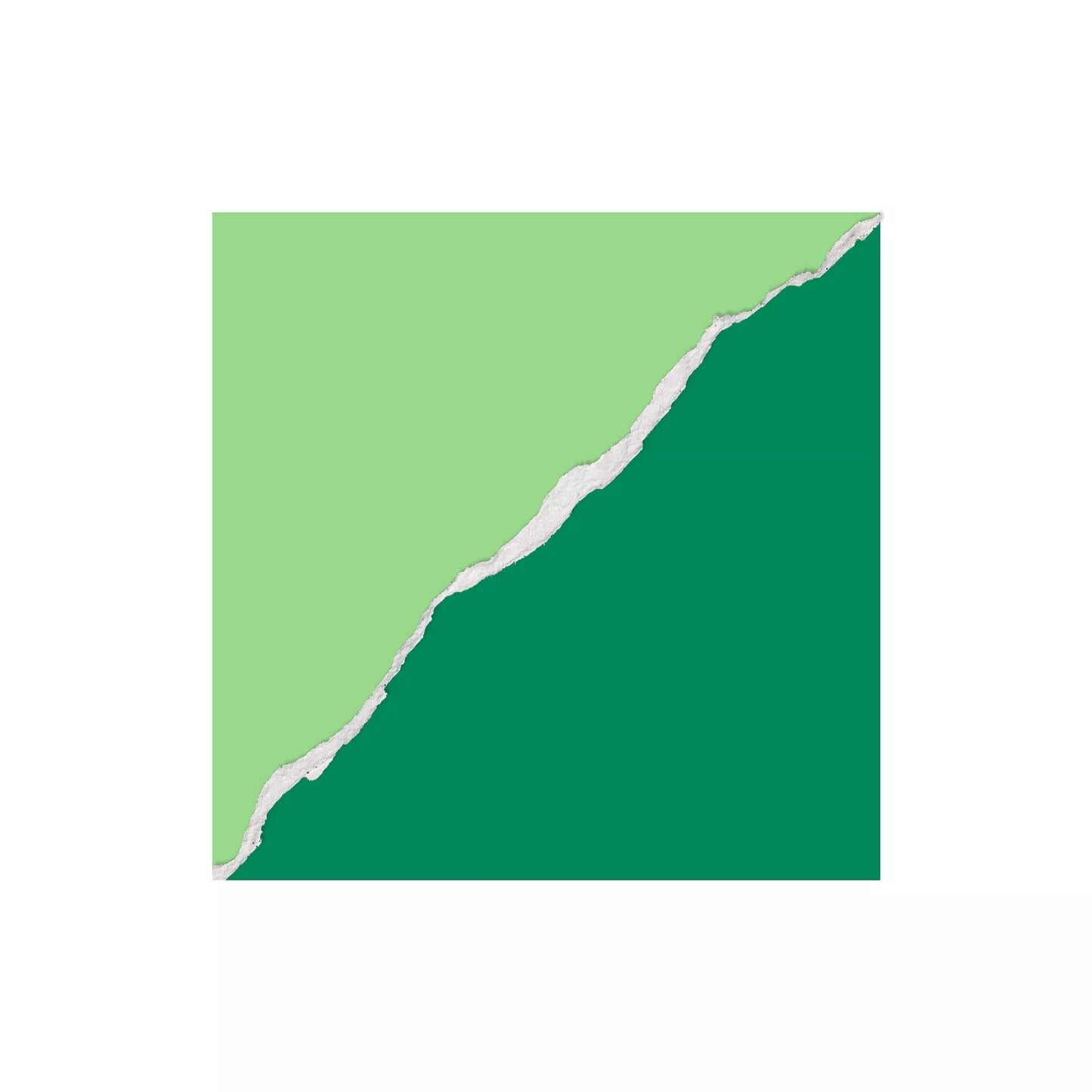 12x12 Dual-Tone Greens White Core Cardstock (10/pk)