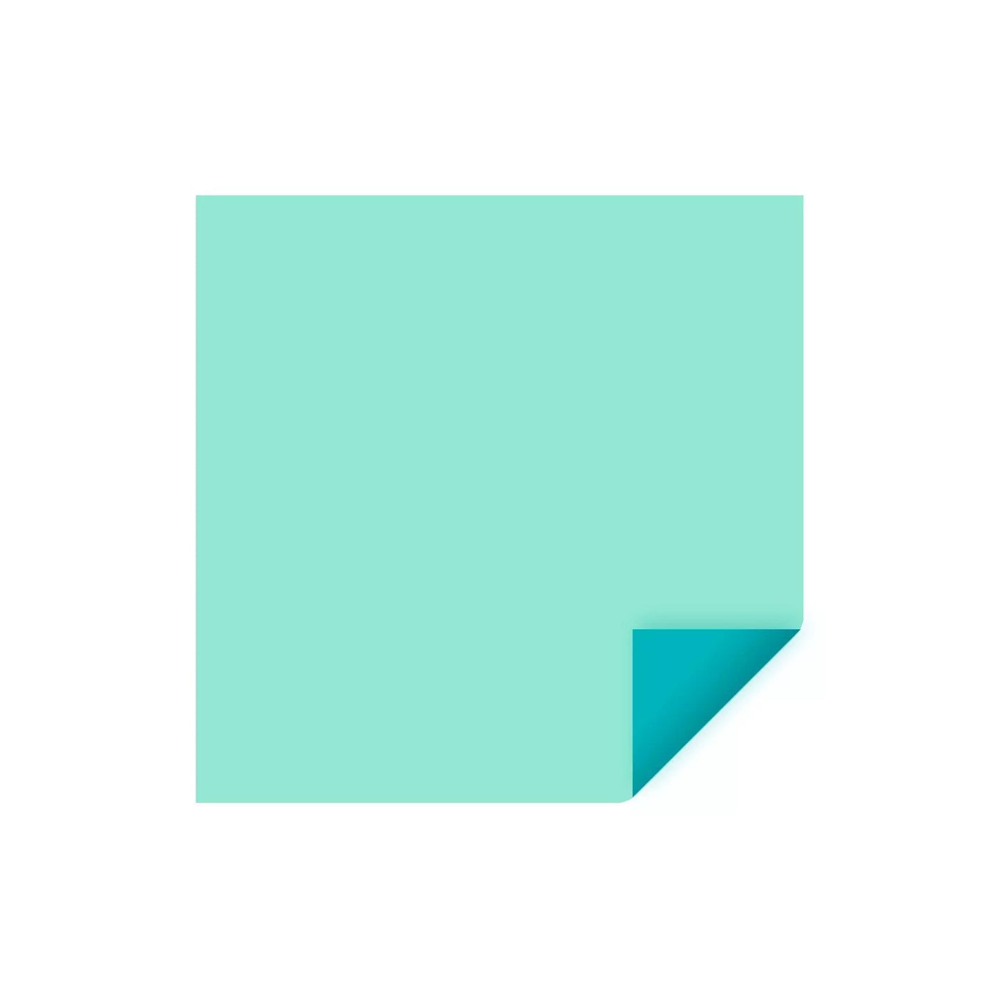 Dual-Tone Teals White Core Cardstock