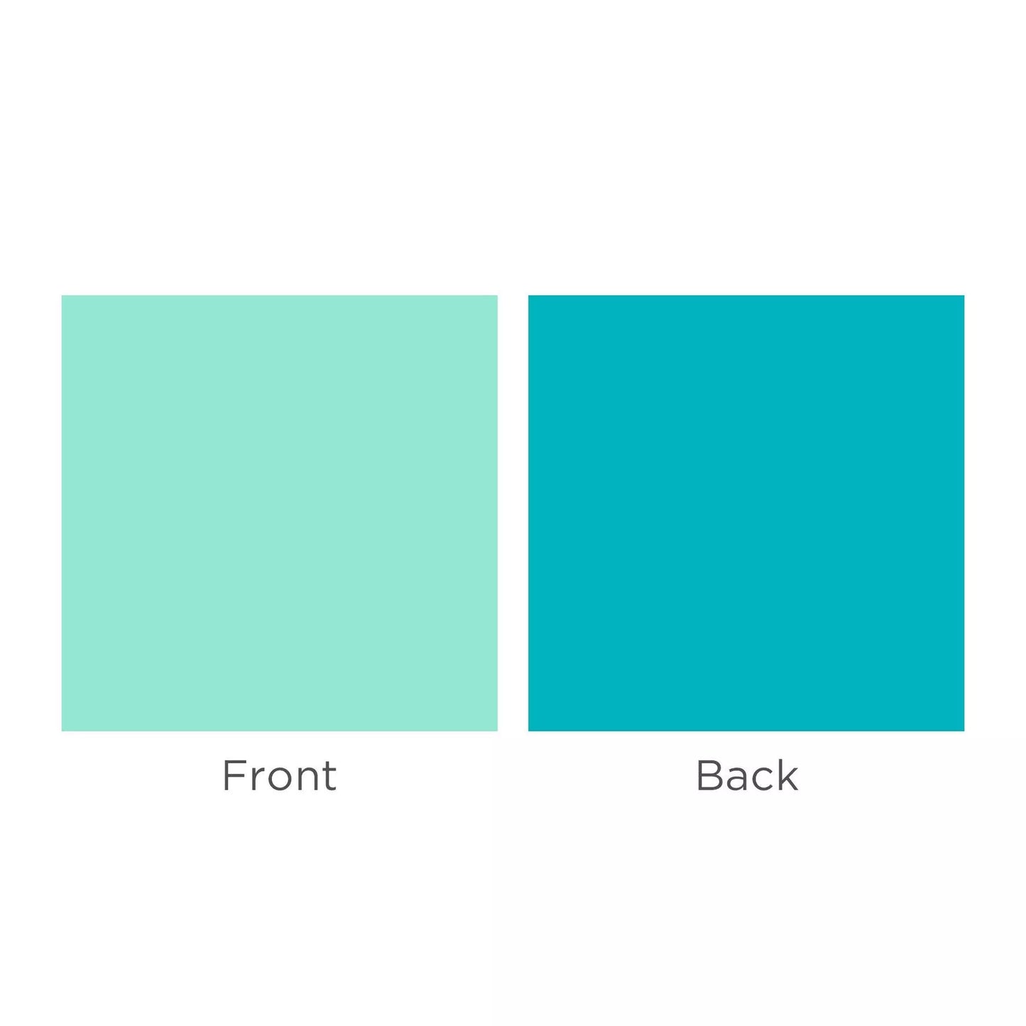 Dual-Tone Teals White Core Cardstock