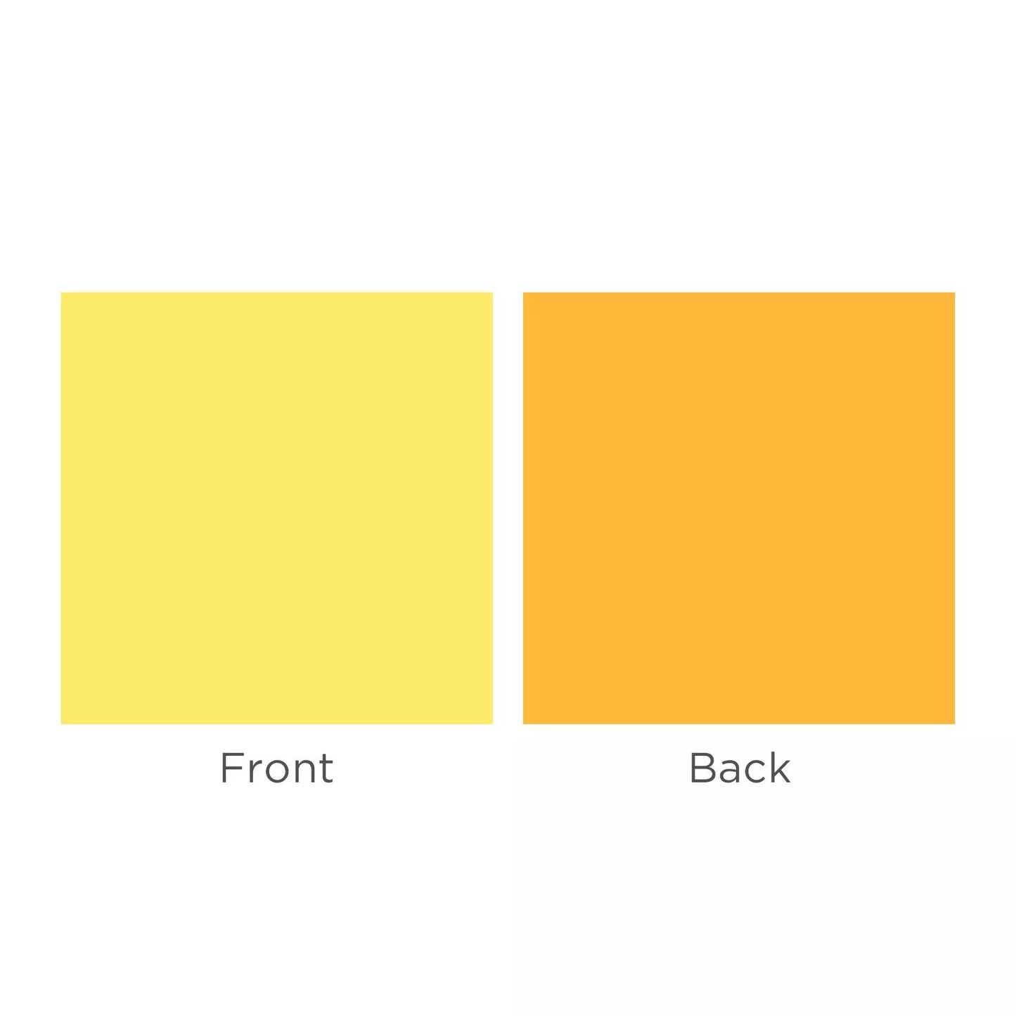 12x12 Dual-Tone Yellows White Core Cardstock (10/pk)