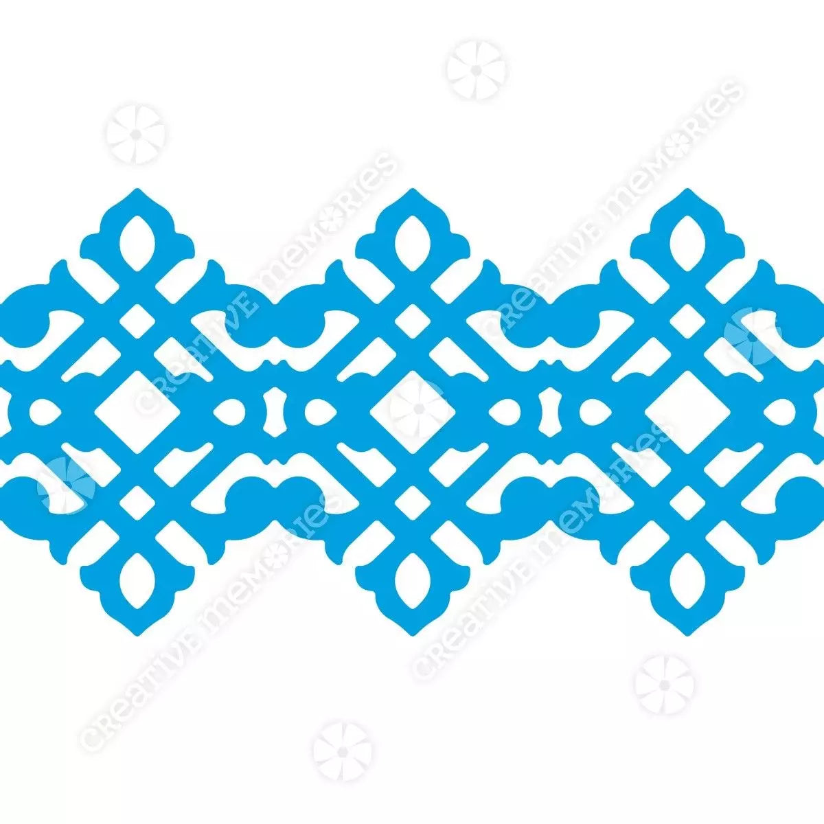 Elegant Diamond Border Punch
