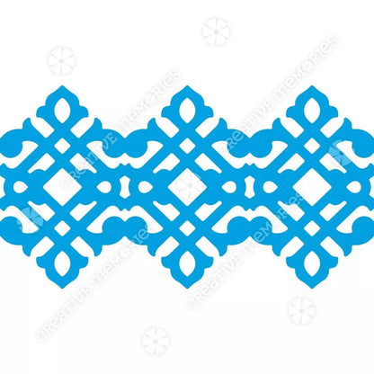 Elegant Diamond Border Punch