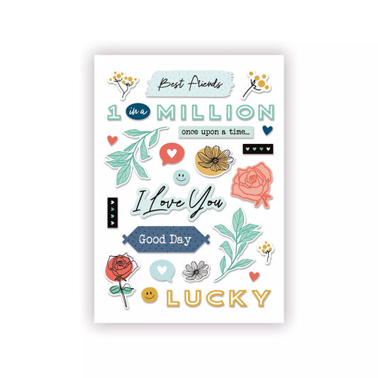 I Am Grateful, Too! Embellishment (5X7)