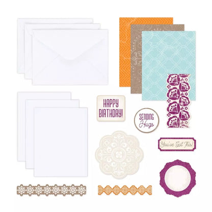 Vintage Chic Trio Card Kit