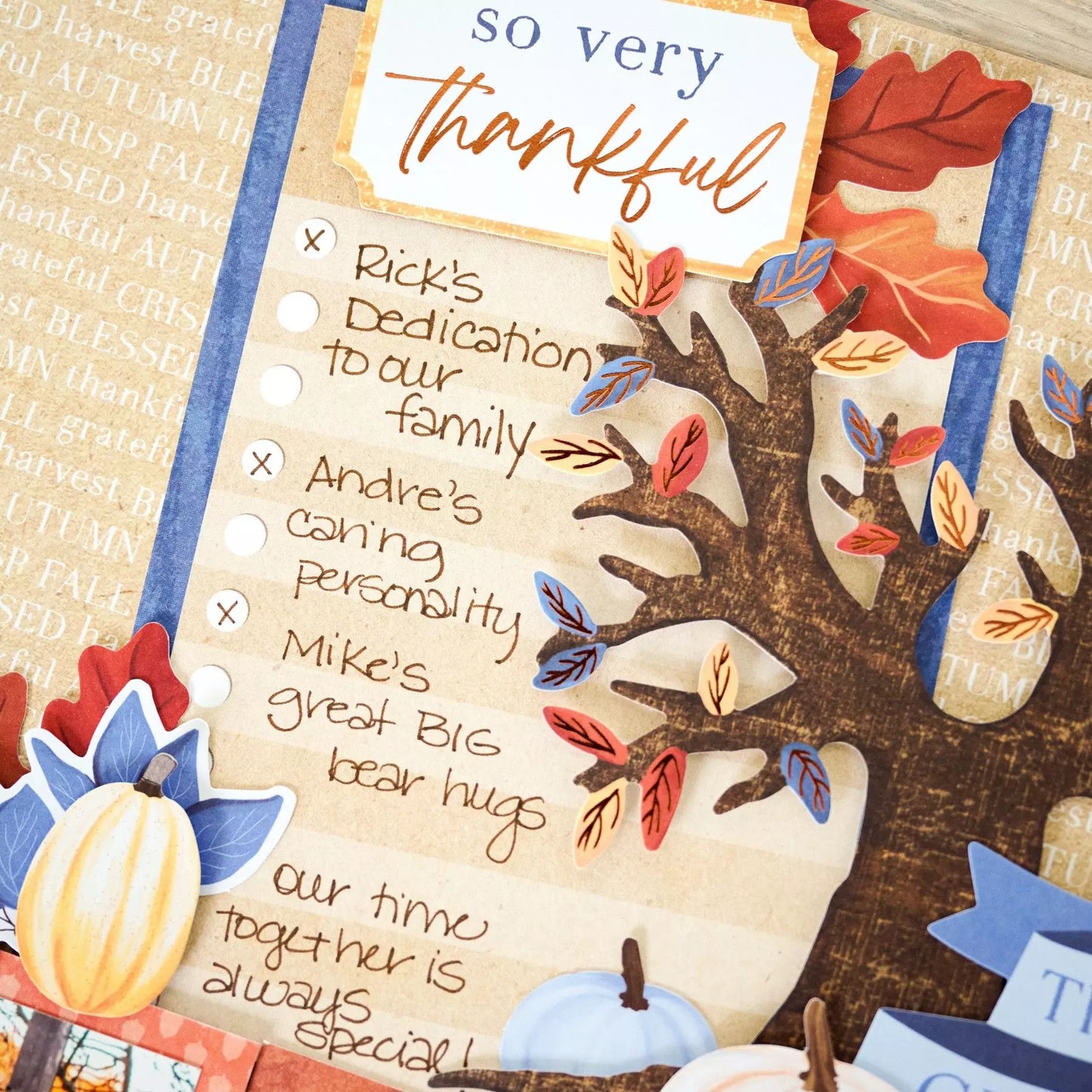 Autumn Harvest Variety Mat Pack