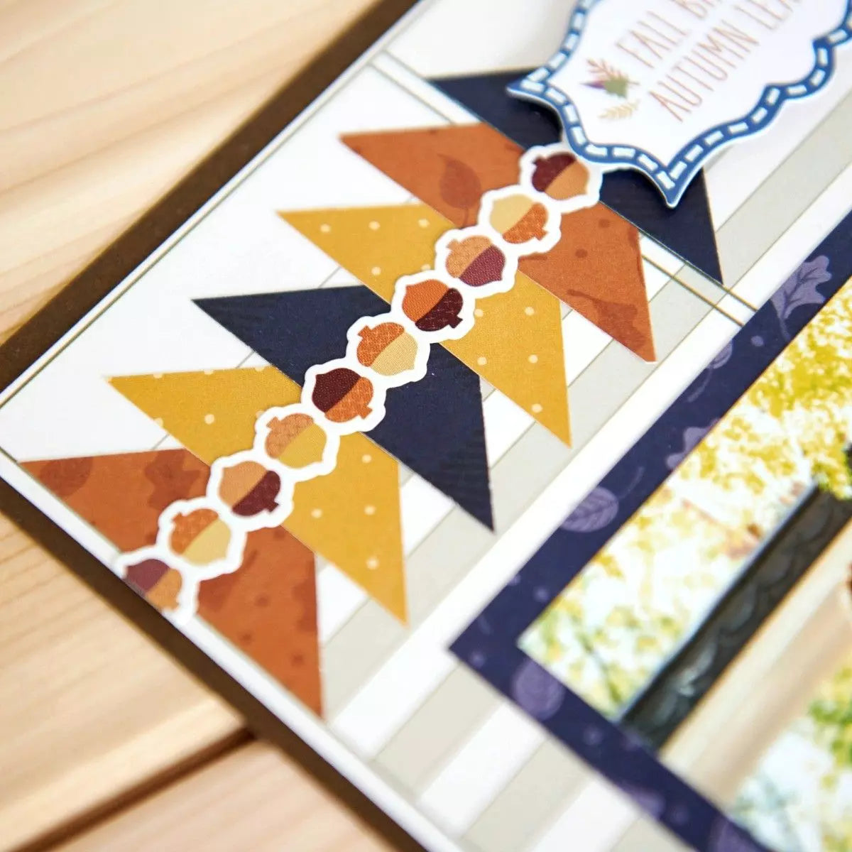 It's Fall, Ya'all Tone-on-Tone Paper Pack (12/pk)