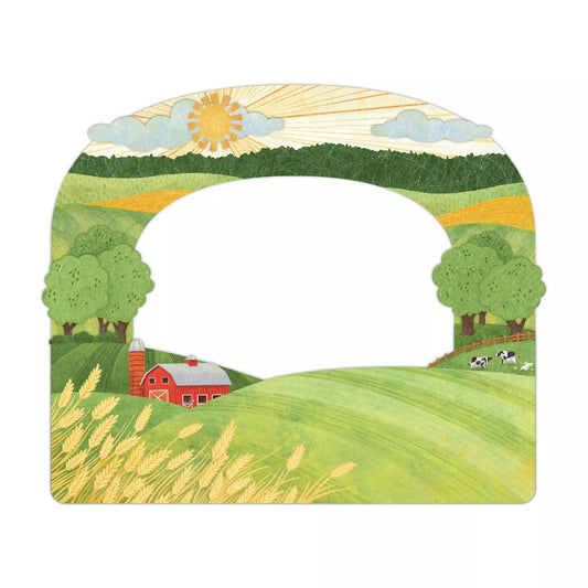 Farm Scenes XL Layered Frame Embellishment
