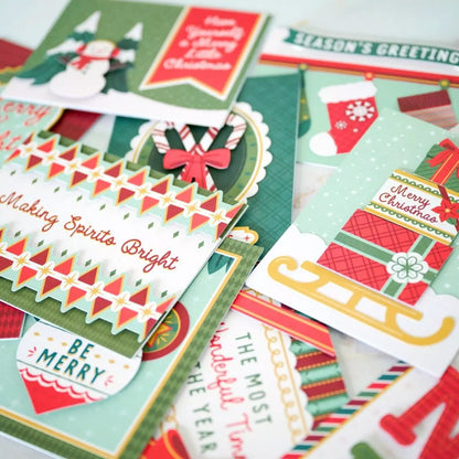 Festive Greetings Card Kit (12/pk)