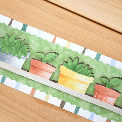 Flower Pots Border Punch