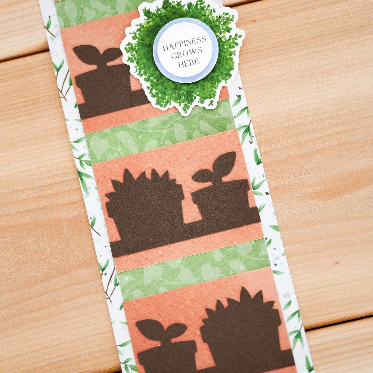 Flower Pots Border Punch