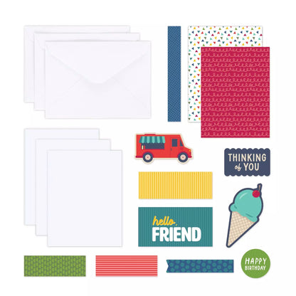 Food Truck Fun Trio Card Kit