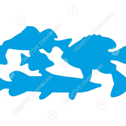 Friendly Fish Border Punch