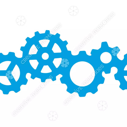 Gear Wheel Border Punch