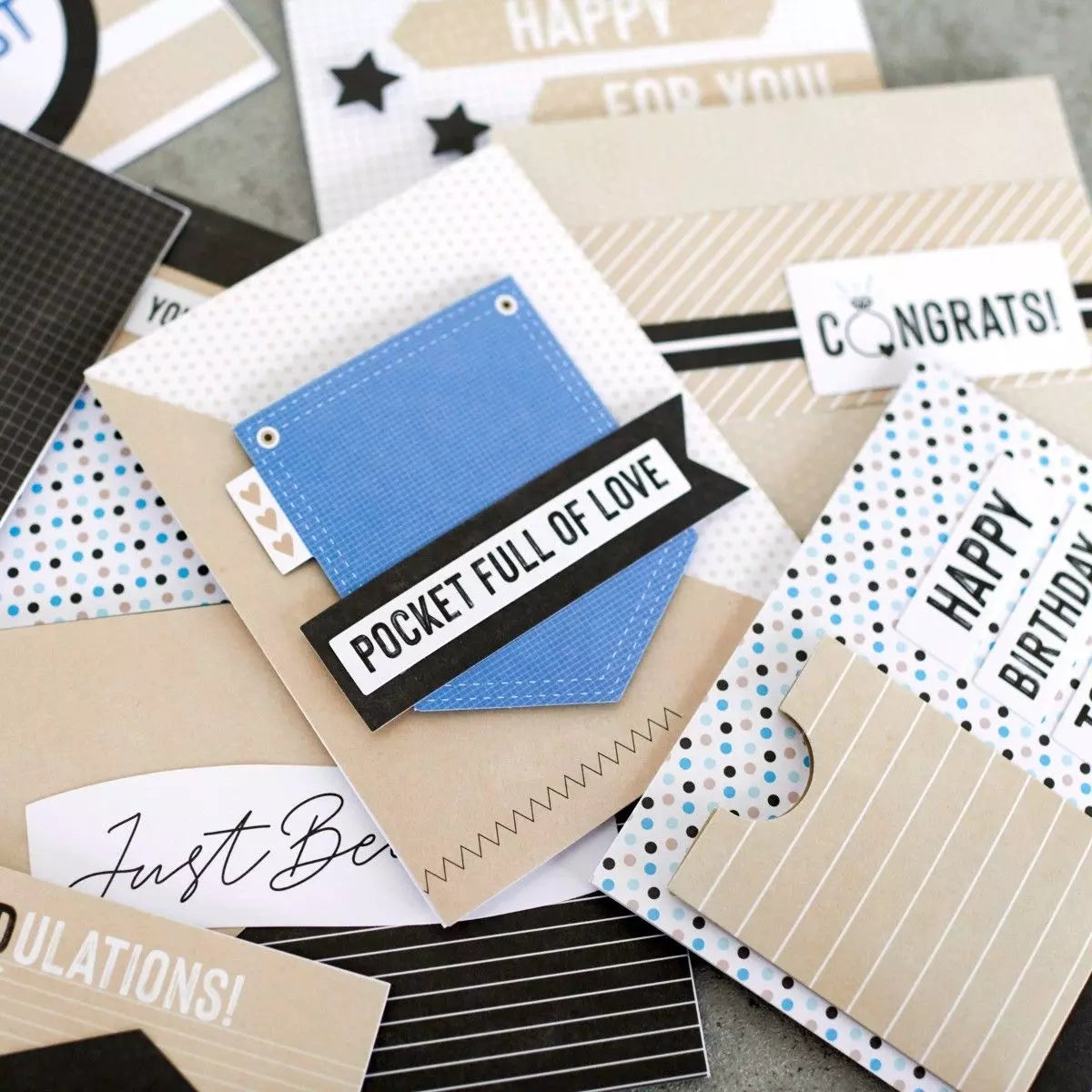 Gift Pocket Card Kit (12/pk)