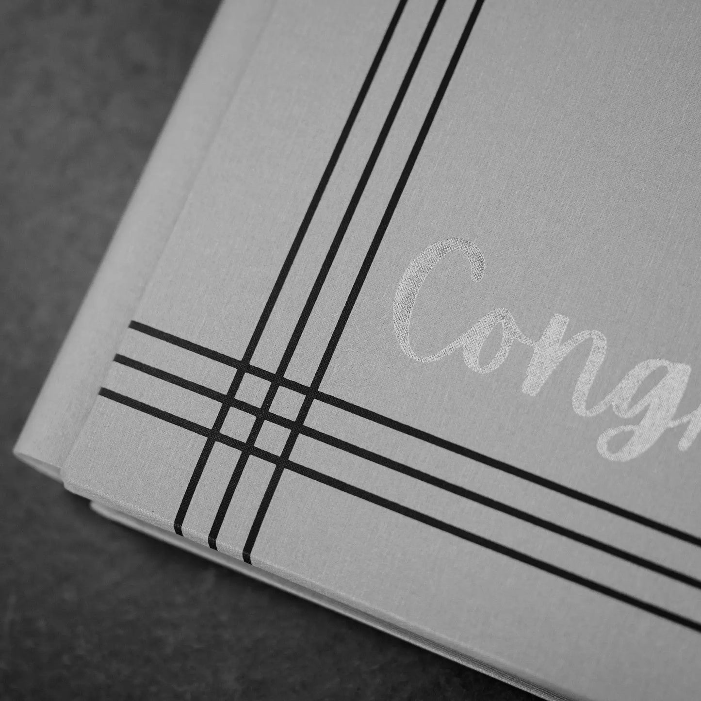 You Graduated! Metallic Silver 12x12 Album Cover