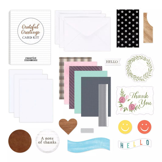 Grateful Greetings Card Kit (12/pk)