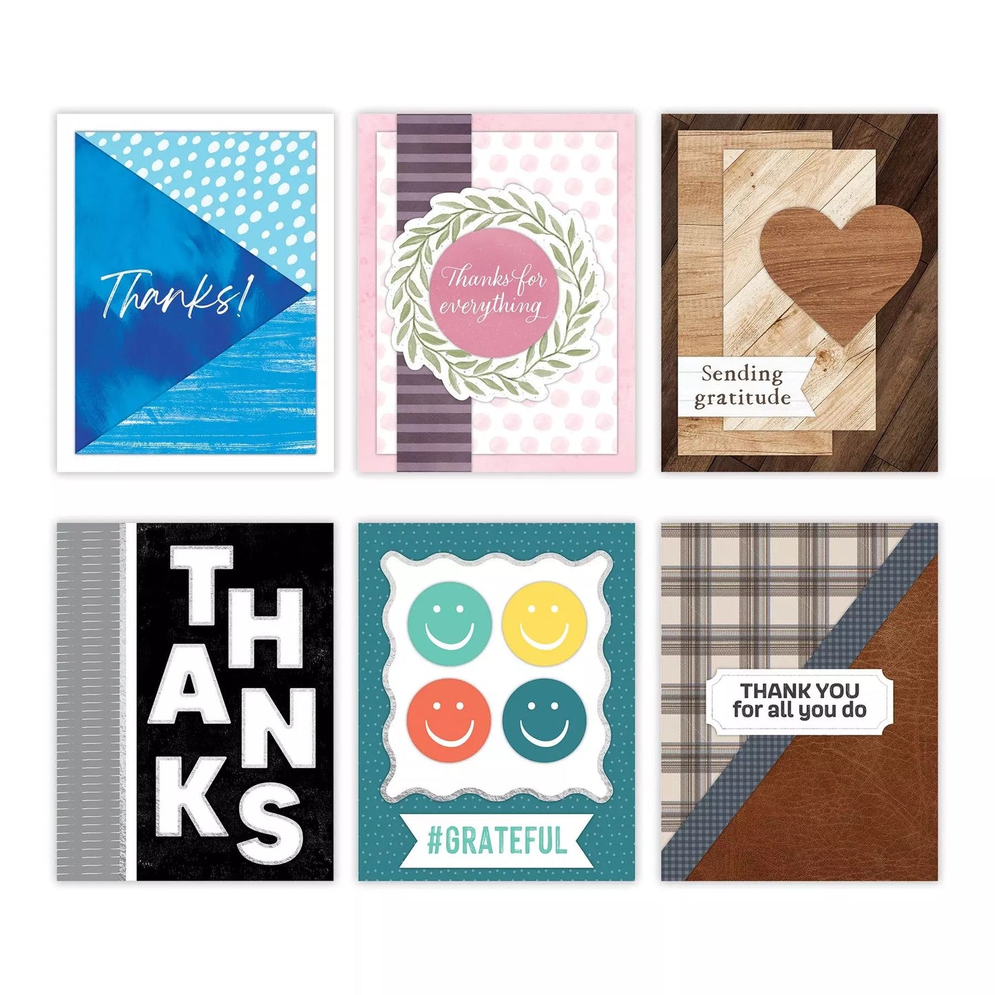 Grateful Greetings Card Kit (12/pk)