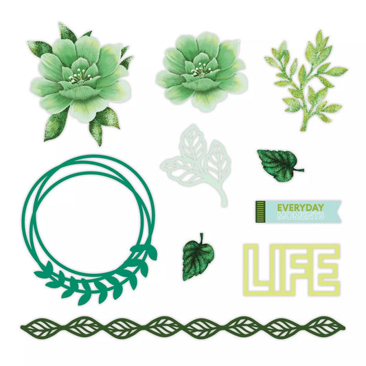 Vivid Melodies Lime Tart Embellishments