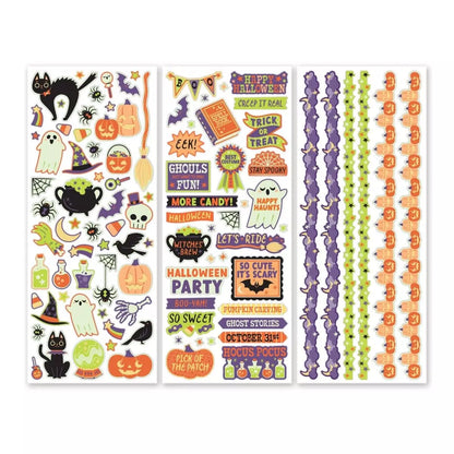 Boo-Yah! Holographic Foil Stickers (3/pk)