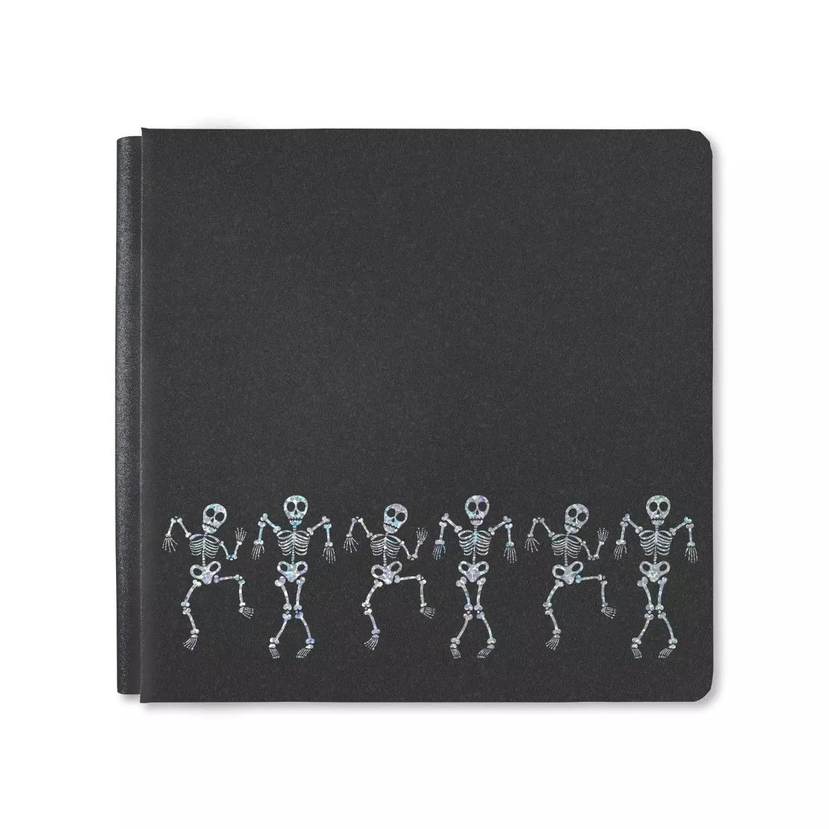 12x12 Hide & Eek! Skeletons Album Cover - Black Mica
