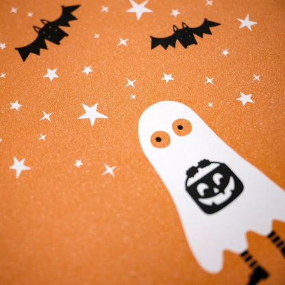 12x12 Hide & Eek! Ghost Album Cover - Orange Mica