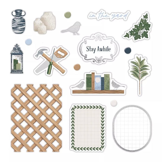 Welcome Home Foiled Embellishments