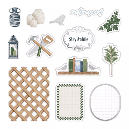 Welcome Home Foiled Embellishments