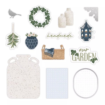Welcome Home Foiled Embellishments