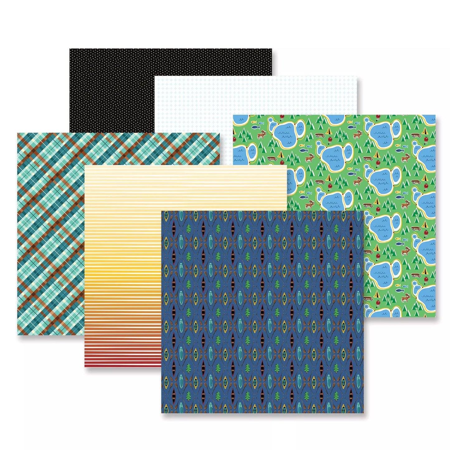 Life at the Lake Designer Paper