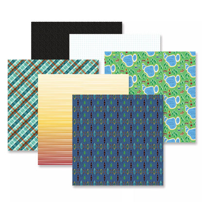 Life at the Lake Designer Paper