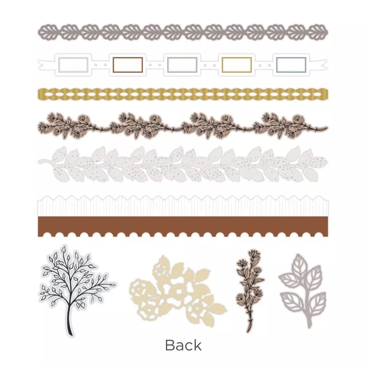 Our Moments Laser Cut Embellishments