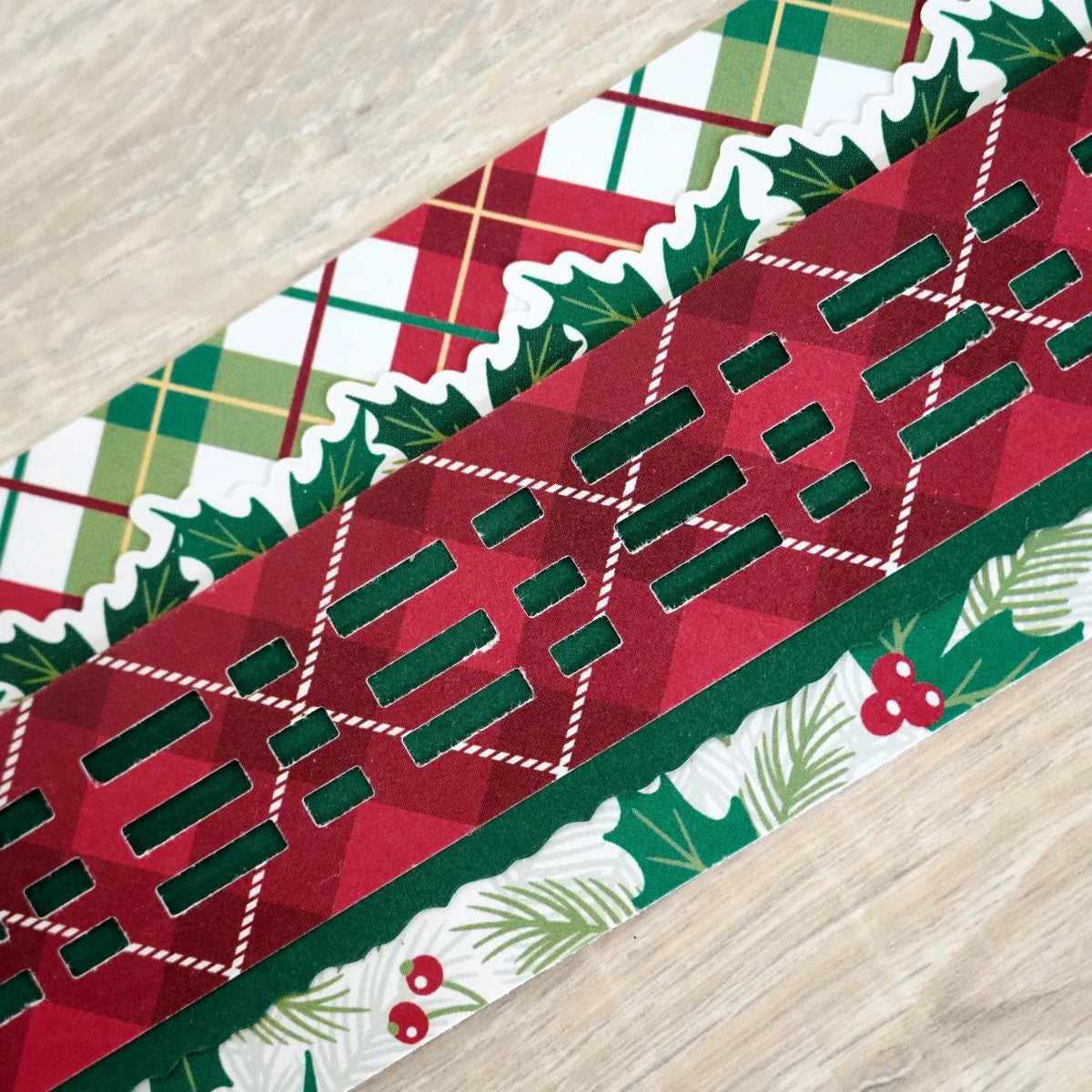 Linear Plaid Border Maker Cartridge