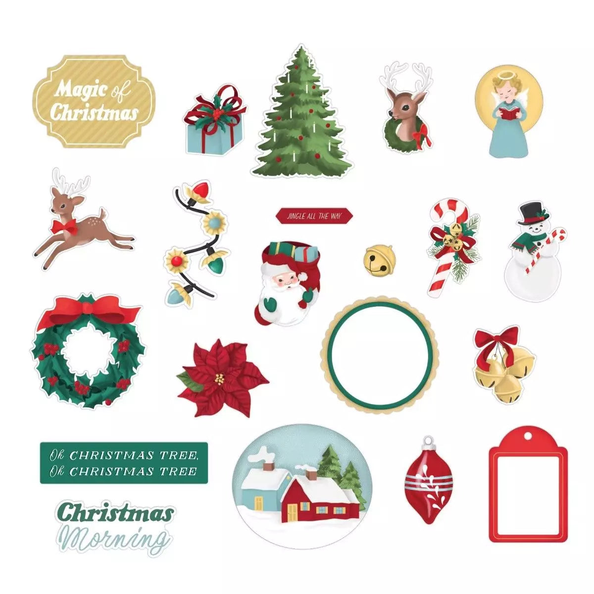 Magic of Christmas Embellishments (40/pk)