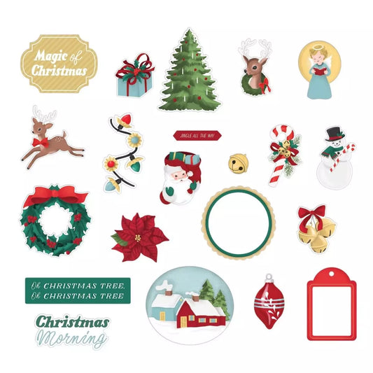 Magic of Christmas Embellishments (40/pk)