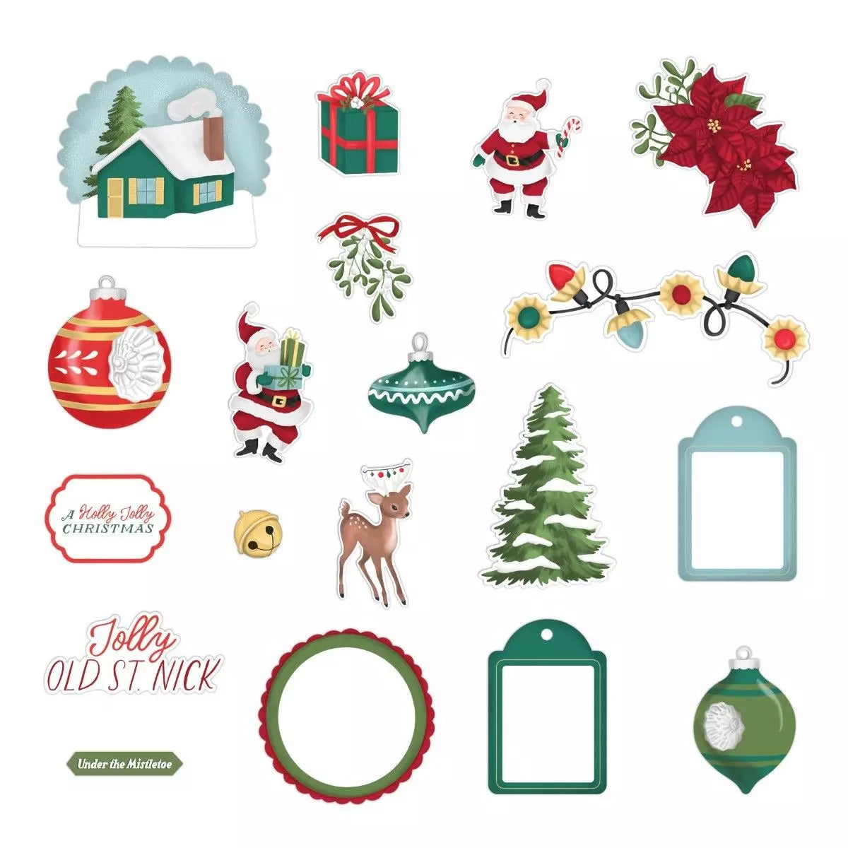 Magic of Christmas Embellishments (40/pk)