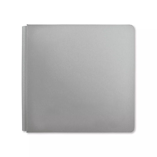 12x12 Metallic Silver Album Cover