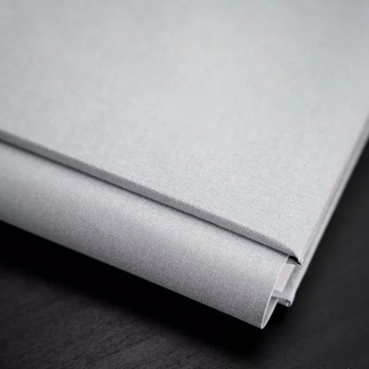 12x12 Metallic Silver Album Cover