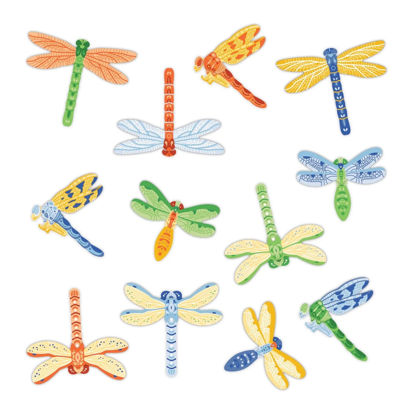Delightful Dragonflies Layered Embellishments