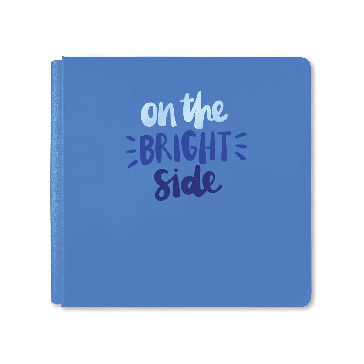 On the Bright Side 12x12 Album Cover - Vivid Blue