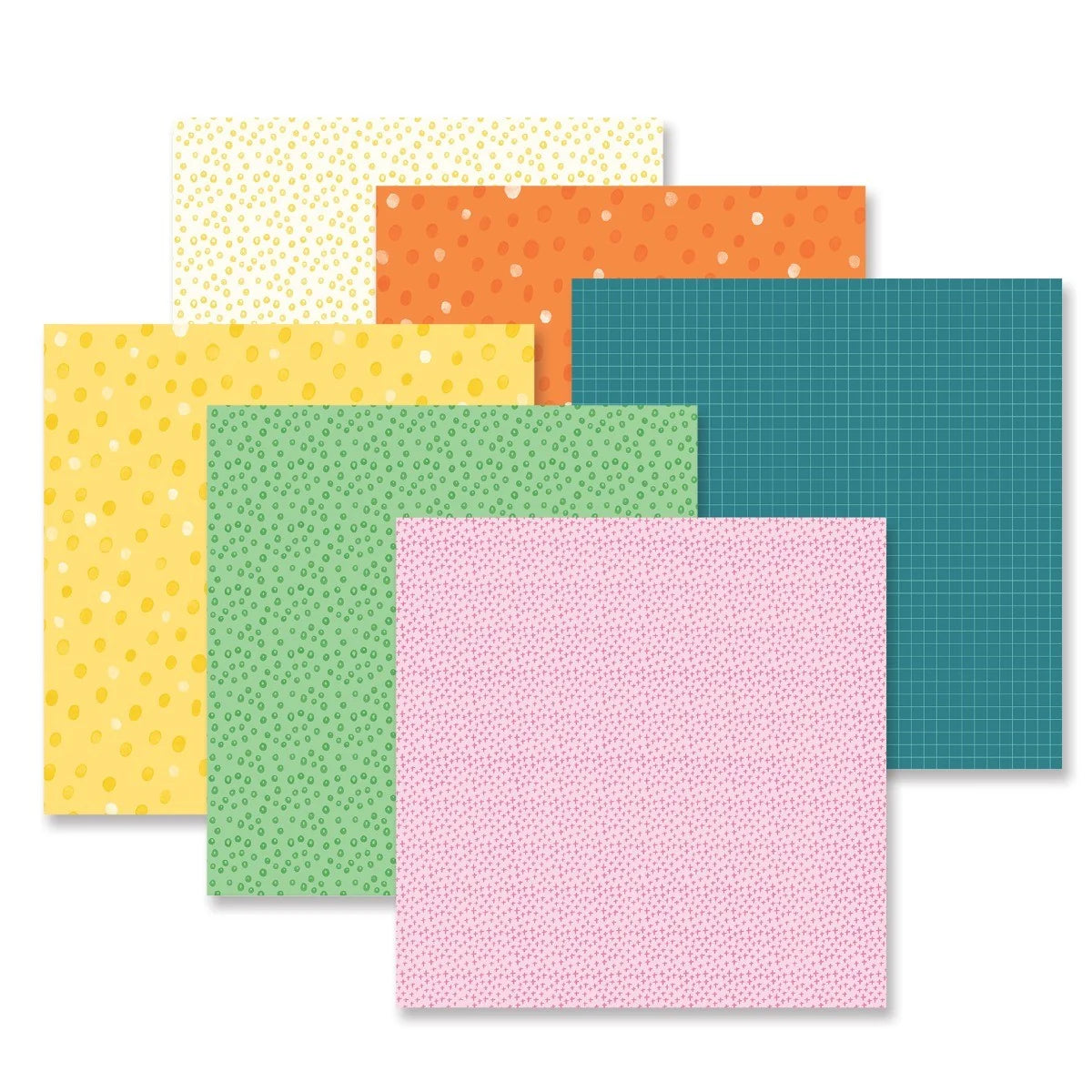 On the Bright Side Tone-on-Tone Paper Pack (12/pk)