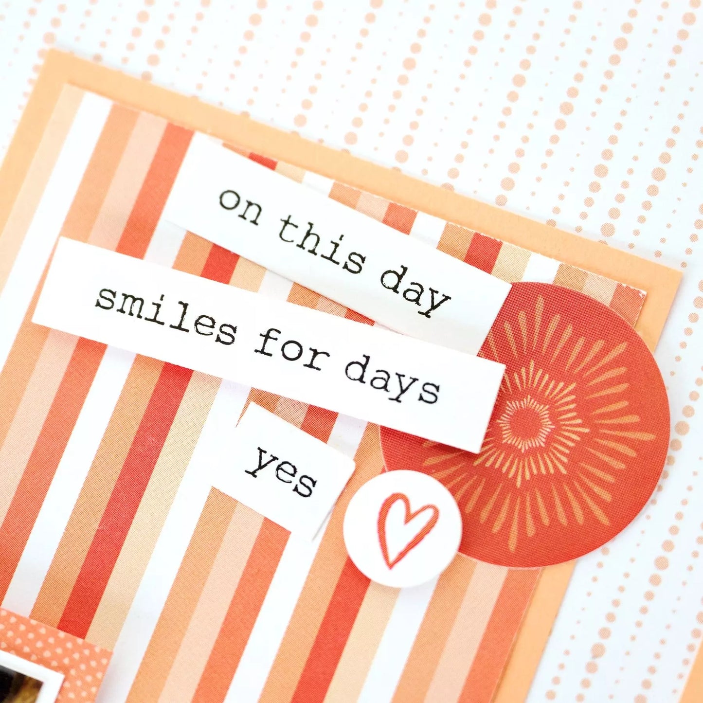 Totally Tonal Tangerine Stickers