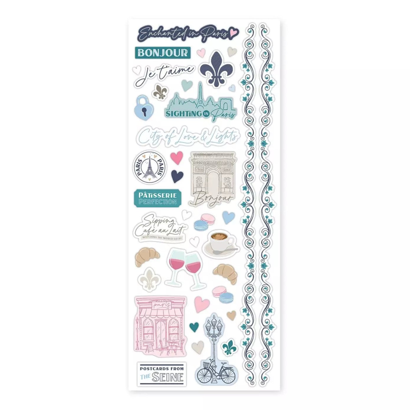 Paris Scenes Stickers