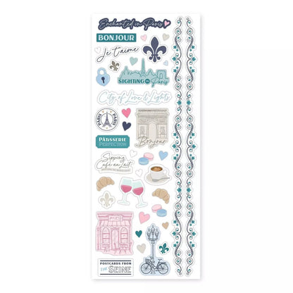 Paris Scenes Stickers