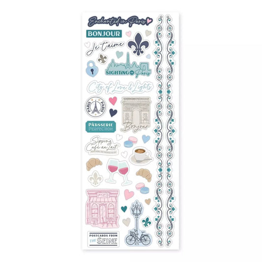Paris Scenes Stickers