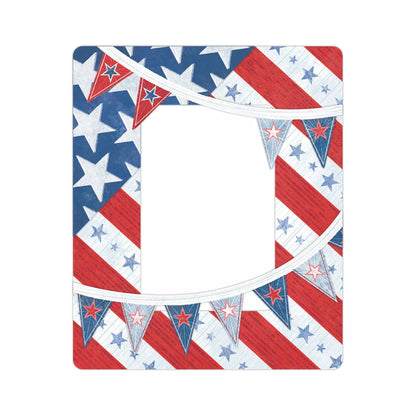 Perfectly Patriotic XL Layered Frame Embellishment