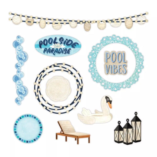 Poolside Paradise Embellishments