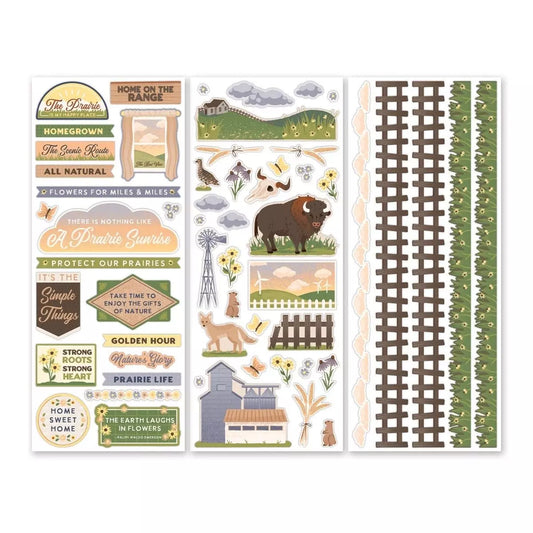 Prairie Scenes Stickers