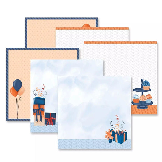 Birthday Jubilee Fast2Fab-Inspired Paper Pack (6/pk)