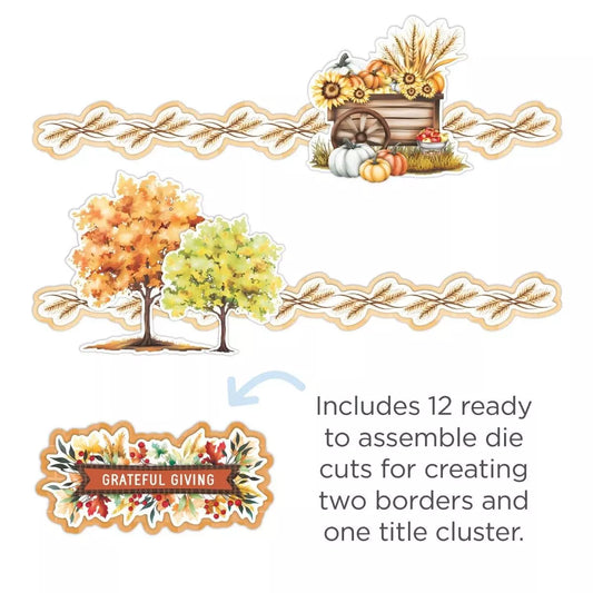 Grateful Giving Border & Title Kit