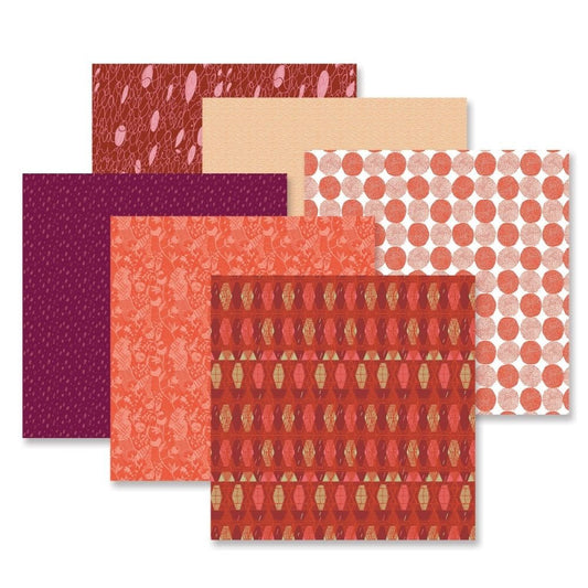 Radiant Reds Designer Paper Pack